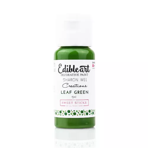 Sweet Sticks Edible Art Paint -Leaf Green